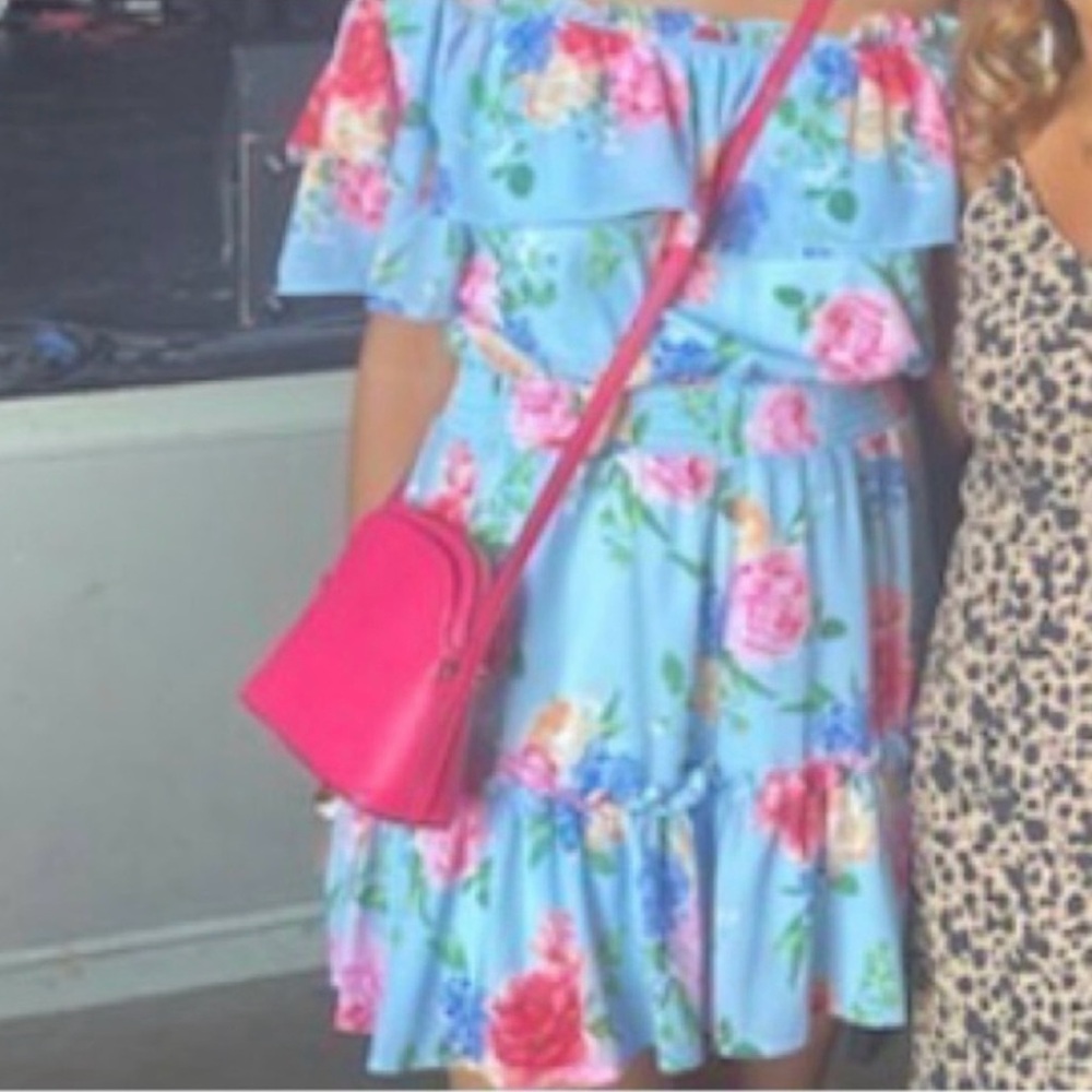 Floral Off-Shoulder Romper